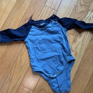 GAP Two-Tone Blue Kids Bodysuit